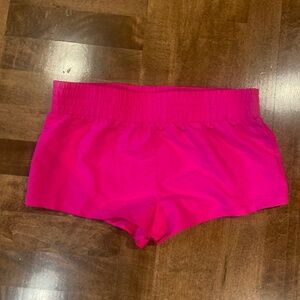 Hot Pink girls running/athletic Shorts